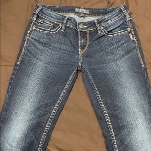 Silver Aiko Jeans